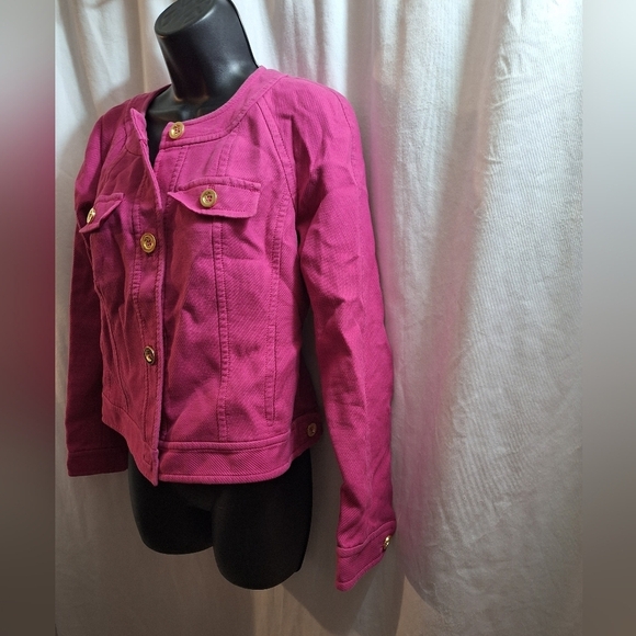 Talbots size 4 pink blazer - Picture 3 of 5